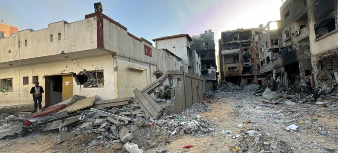 O Hospital Kamal Adwan sofreu intensas operações militares israelenses em 25 de outubro.