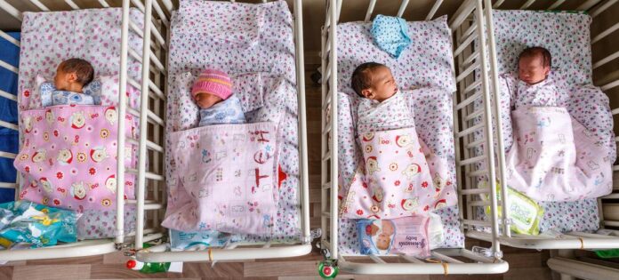 Centro Nacional de Saúde Materno-Infantil em Ulaanbaatar, Mongólia. Quase 45% das mortes de bebês (natimortos) ocorrem durante o parto